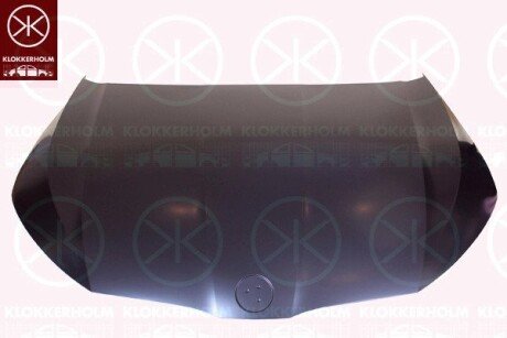 Капот, сталь klokkerholm 7523280 на Шкода Octavia A8