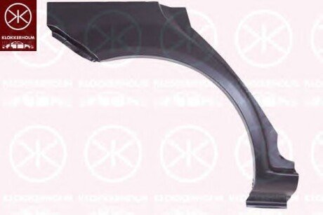 SIDEWALL, 5-DRS, WHEELARCH klokkerholm 3127582 на Hyundai Гетц