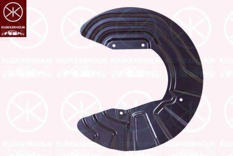 Захист гальмівного диска передній правий klokkerholm 0094378
