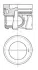 Поршень двигуна kolbenschmidt (KS) 41661610