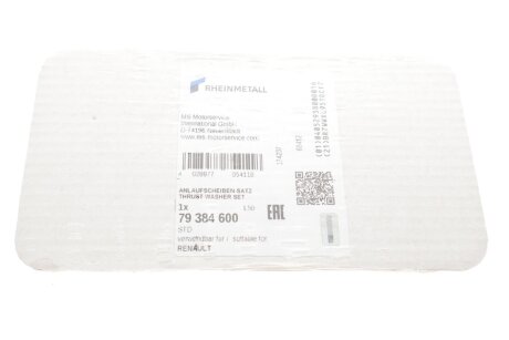 Полукольца упорные OPEN/RENAULT M9T/M9R Euro 4/5 2,3 dCI (KS) kolbenschmidt (KS) 79384600