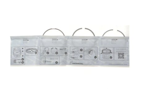 Поршневые кольца kolbenschmidt (KS) 800123310000