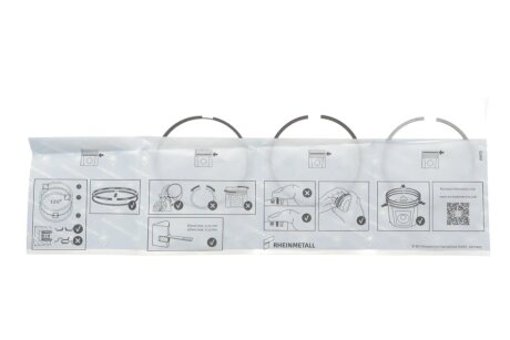 Комплект поршневих кілець BMW 84,000 kolbenschmidt (KS) 800128110000 на Бмв 1 серии