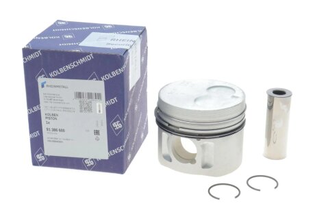 Поршень AUDI/VW 79.5 1.9D/2.4D 1X/1Y/3D/AAS/AAB (KS) kolbenschmidt (KS) 91386600
