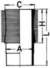 Гільза циліндра kolbenschmidt (KS) 89 496 110