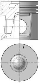 PISTON PERKINS 105,50 kolbenschmidt (KS) 40554610