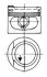Поршень AUDI/VW 82.01 DS/DZ/ADZ/RH (пр-во KS) kolbenschmidt (KS) 93928630