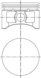 Поршень двигуна kolbenschmidt (KS) 94294611