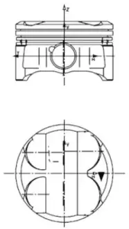 Поршень kolbenschmidt (KS) 40086620 Бмв