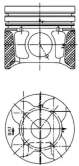 Поршень Kolbenschmidt (KS) 40179600