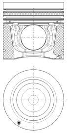Поршень kolbenschmidt (KS) 40270600