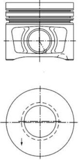 Поршень kolbenschmidt (KS) 40387610 на Митсубиси Грандис