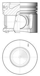 Поршень kolbenschmidt (KS) 41268600