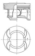 ПОРШЕНЬ Kolbenschmidt (KS) 41492620