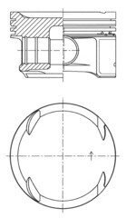 Поршень kolbenschmidt (KS) 41725600