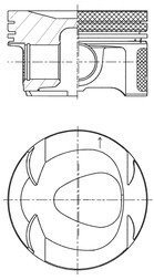 Поршень kolbenschmidt (KS) 41726620