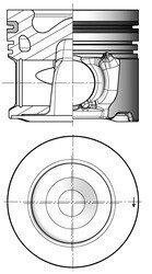 Поршень kolbenschmidt (KS) 41792610