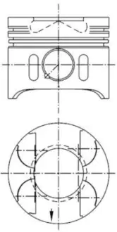 Поршень Kolbenschmidt (KS) 41882610