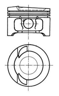 Поршень kolbenschmidt (KS) 91033620