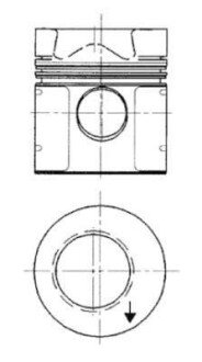 Поршень kolbenschmidt (KS) 91598600