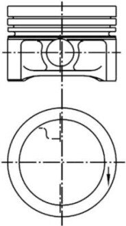 Поршень kolbenschmidt (KS) 99455610