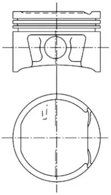 Поршень kolbenschmidt (KS) 99746600
