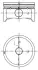 Поршень, комплект FORD/VOLVO Focus,Mondeo,Fiesta,C30,S40,S80,V50 2,0i 16V 00- kolbenschmidt (KS) 99457600