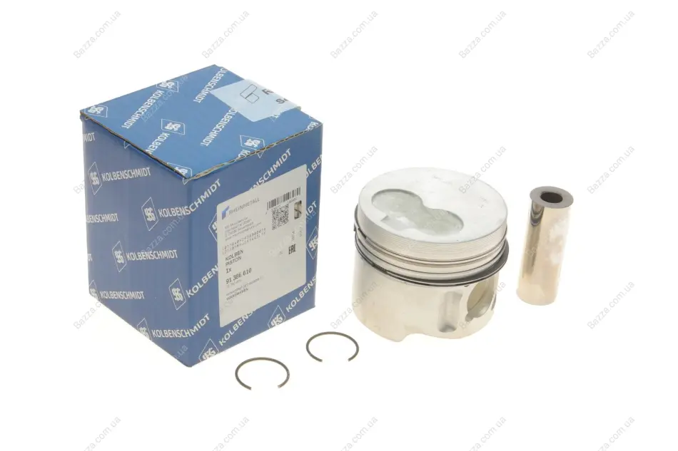 Поршень, комплект VW 1,9D/2,4D kolbenschmidt (KS) 91386610