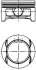 Поршень OPEL 73.65 ASTRA H Z14XEP (пр-во KS) Kolbenschmidt (KS) 40386610 (фото 1)