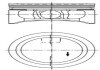 Поршень OPEL 86,50 2,2i 16V Z22SE (KS) kolbenschmidt (KS) 94912620