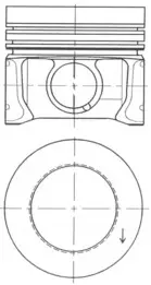 Поршень VW Kolbenschmidt (KS) 41095610