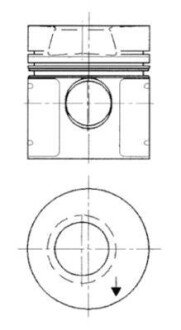 Поршня OM364 97.5+0.50mm kolbenschmidt (KS) 91 551 610