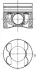 Поршня OM651, 83.00mm +0.50mm kolbenschmidt (KS) 40 809 620