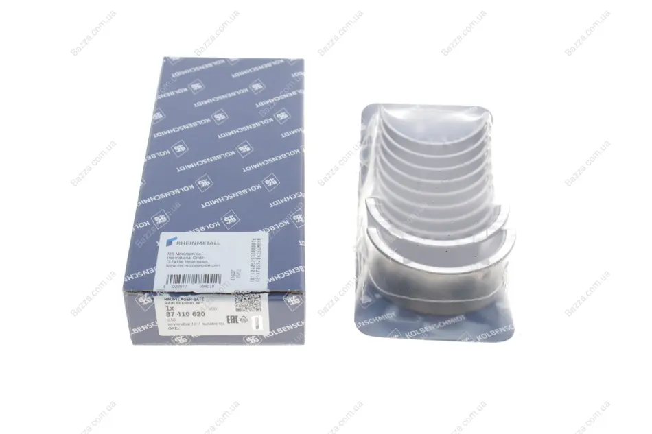 Вкладыши коренные OPEL/DAEWOO/CHEVROLET 0,50 1.3/1.4/1,5/1.6 (пр-во KS) kolbenschmidt (KS) 87410620