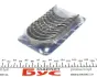 (з замком) Вкладиші корінні (STD) Renault 1.6D/1.9D F8M/F8Q kolbenschmidt (KS) 77 090 608