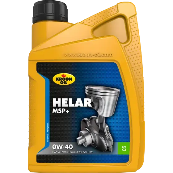 Олива моторна Helar MSP+ 0W-40 1л KROON OIL 38190