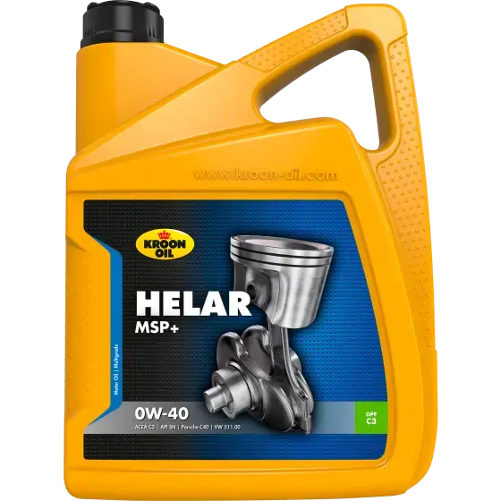 Олива моторна Helar MSP+ 0W-40 5л KROON OIL 38191