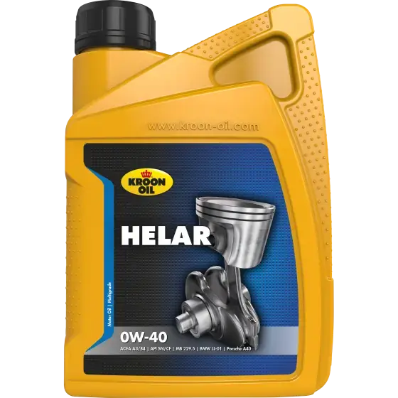 Олива моторна HELAR 0W-40 1л KROON OIL 02226