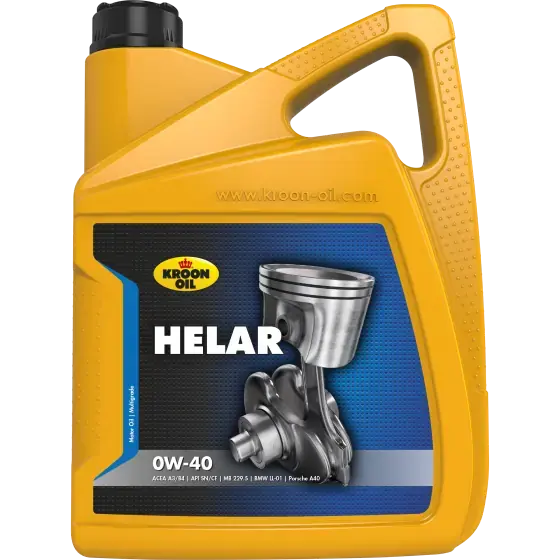 Олива моторна HELAR 0W-40 5л KROON OIL 02343