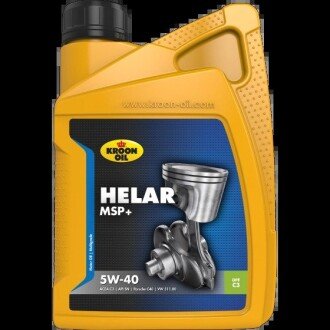 Олива моторна Helar MSP+ 5W-40 1л kroon oil 36844