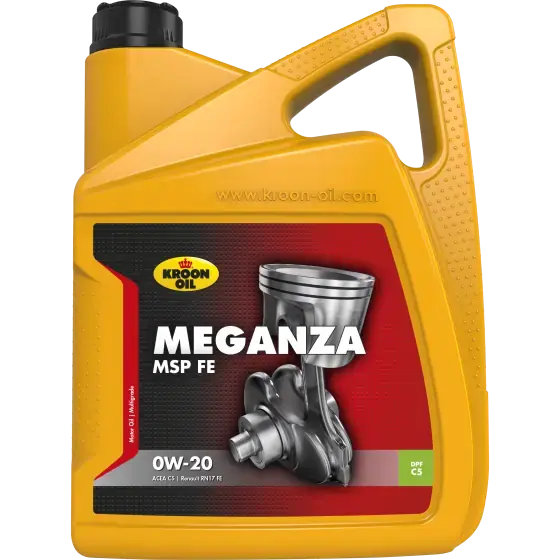 Олива моторна Meganza MSP FE 0W-20 5л KROON OIL 36787