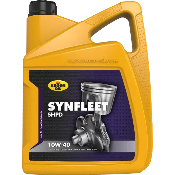 Олива моторна SYNFLEET SHPD 10W-40 5л KROON OIL 02333