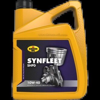Олива моторна SYNFLEET SHPD 10W-40 5л kroon oil 02333