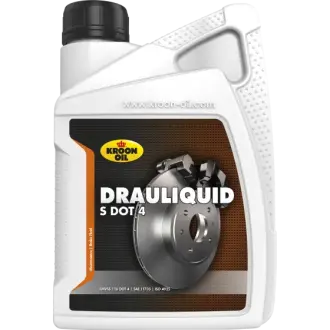 Рідина гальмівна DRAULIQUID-S DOT 4 BRAKEFLUID 1л KROON OIL 04206 Rover