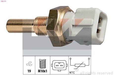 Датчик температури охолоджувальної рідини, VAG 85- kw 530171