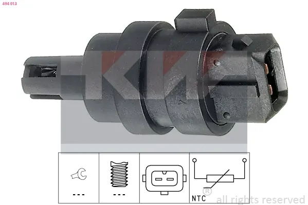 Датчик температуры воздуха, 90-03 KW 494013 (фото 1)