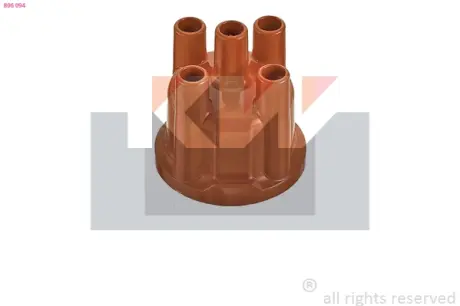 Крышка распределителя зажигания, 1,4, 1,6, 83-00 KW 806 094