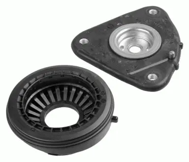LMI MAZDA Опора переднего амортизатора левая c подшипником 5 05- lemforder 36198 01