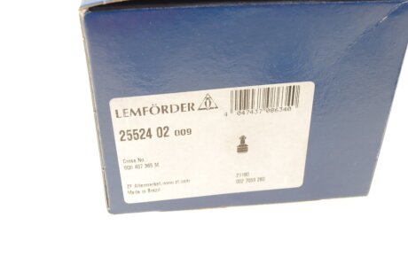 Нижняя шаровая опора lemforder 2552402