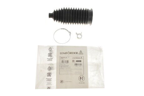 Пыльник рулевой рейки (тяги) lemforder 3407401